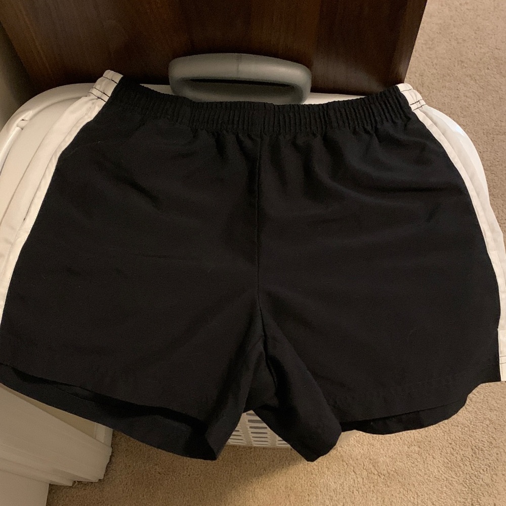 💛 3 for $15 St. John's Bay Black and White Athletic Shorts